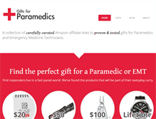 Tablet Screenshot of giftsformedics.com